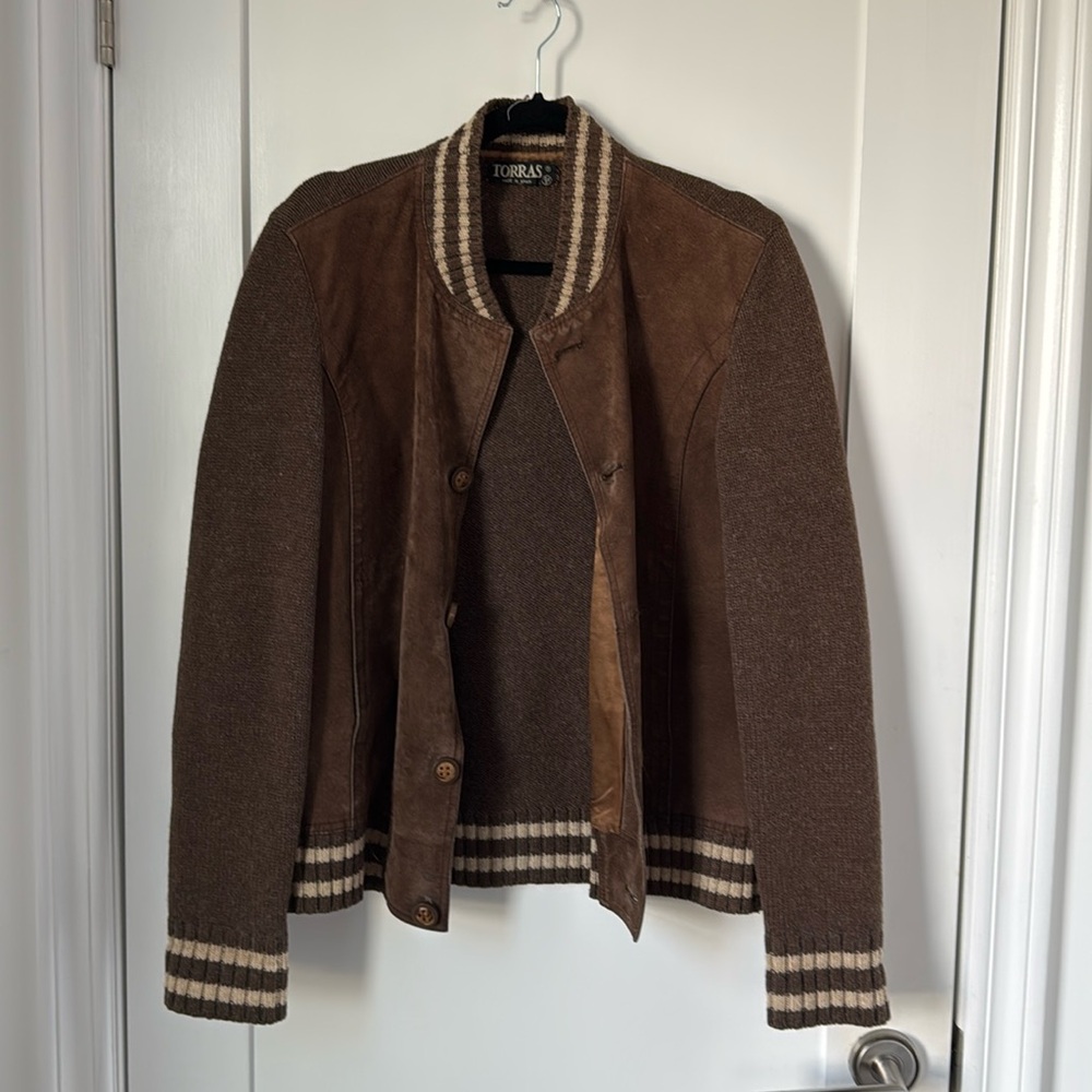 Vintage Torras Swede and Wool jacket